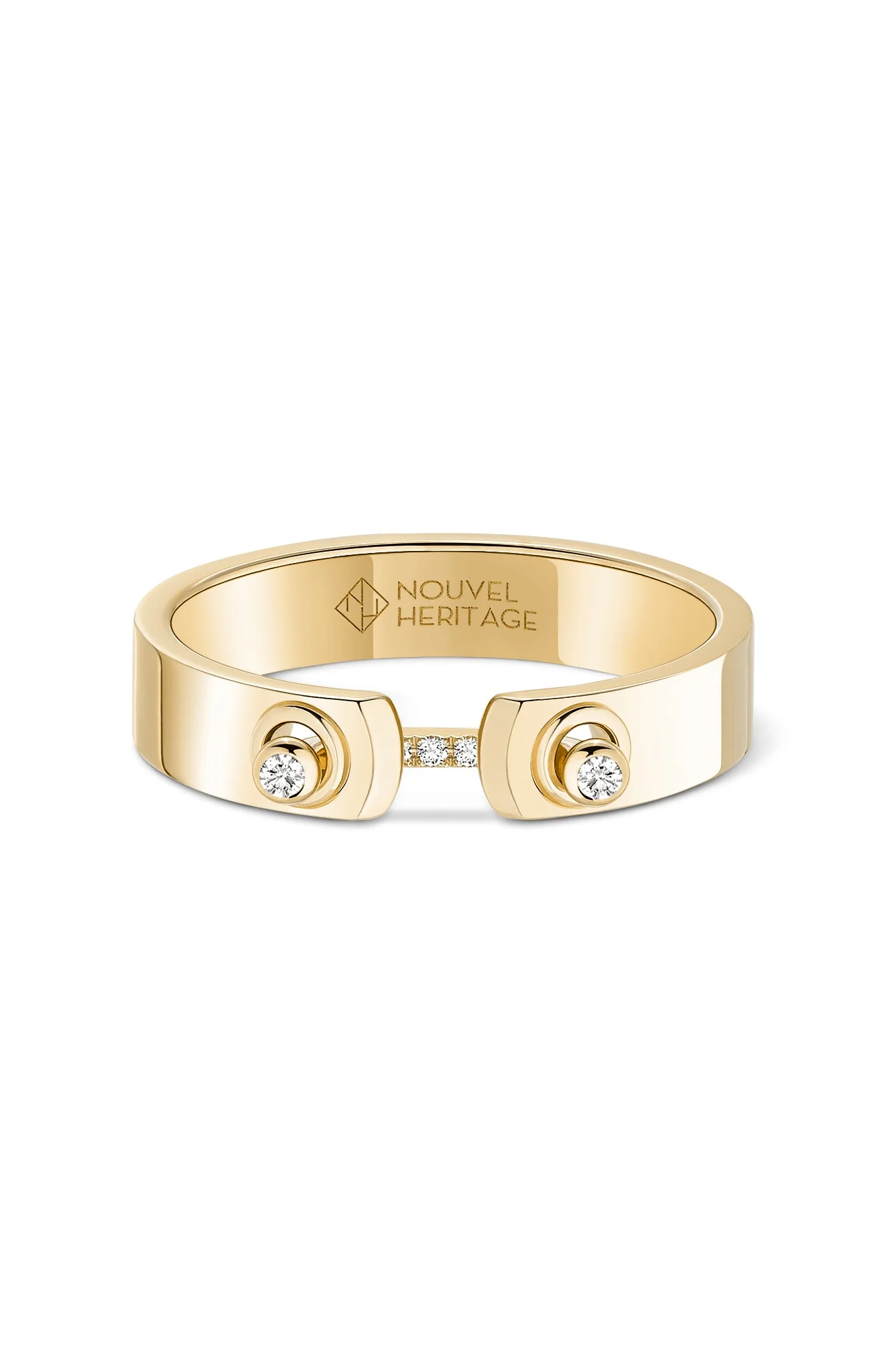 Business Meeting PM Mood Ring - Yellow Gold