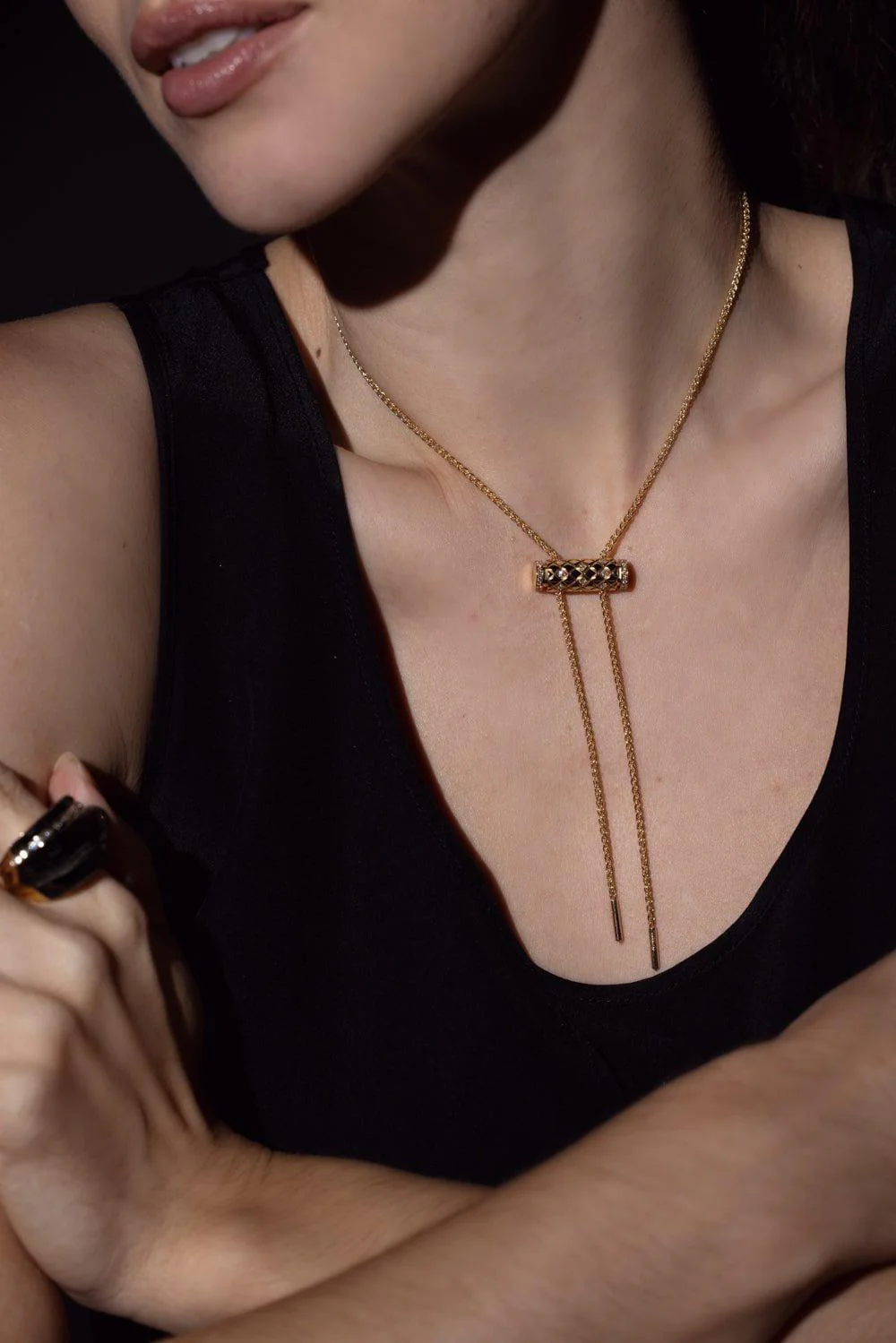 MM Latch Chain Necklace - Image 2