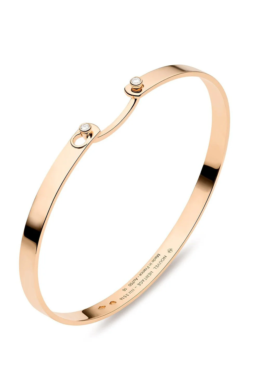 Monday Morning Mood Bangle Bracelet - Rose Gold