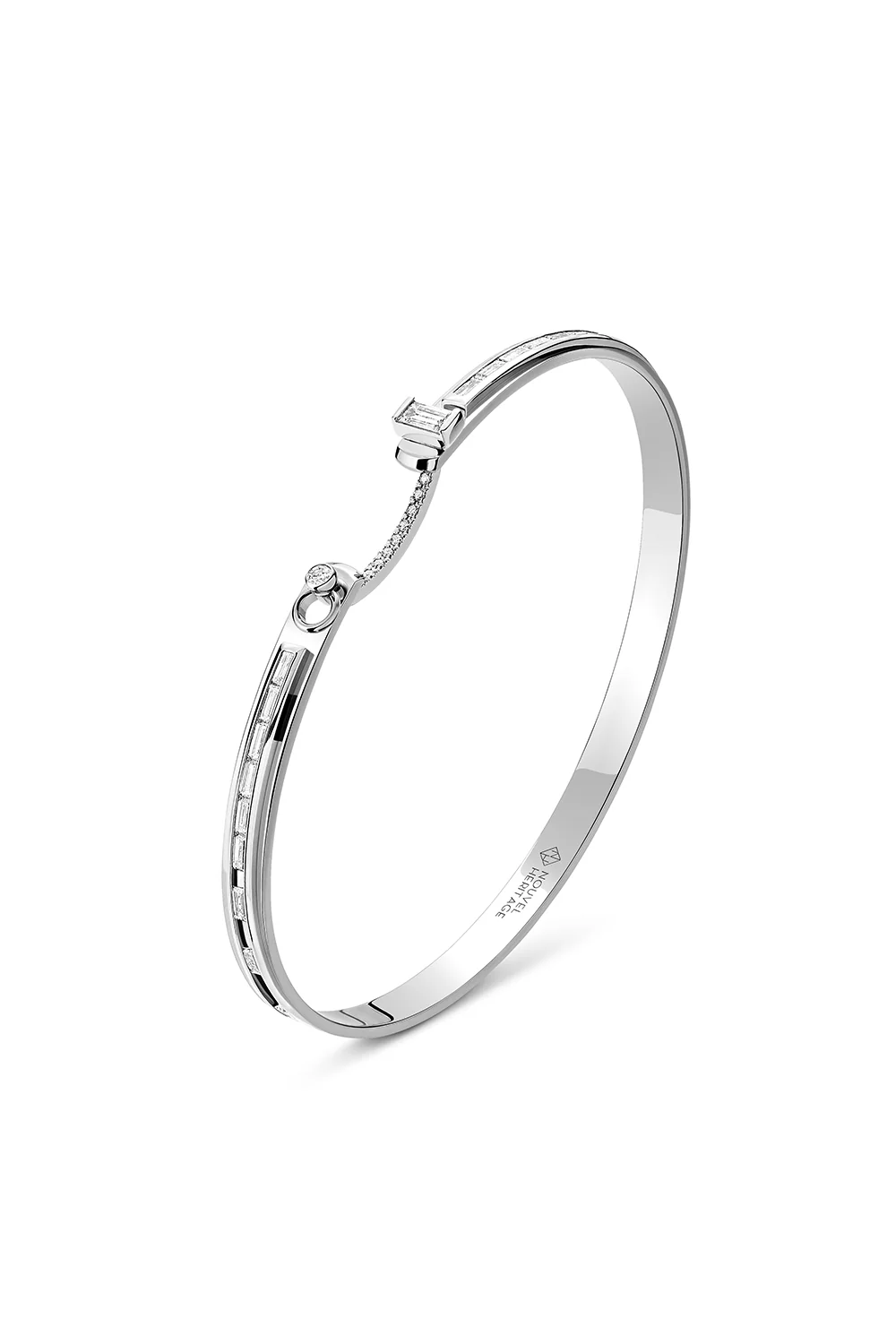 My Best Friend's Wedding Mood Bangle - White Gold