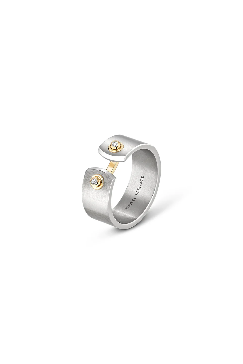 Paris From The Sky Mood Ring - Yellow Gold - Image 3