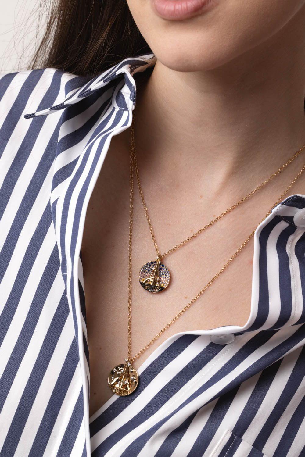 Paris Medallion Necklace - Image 2