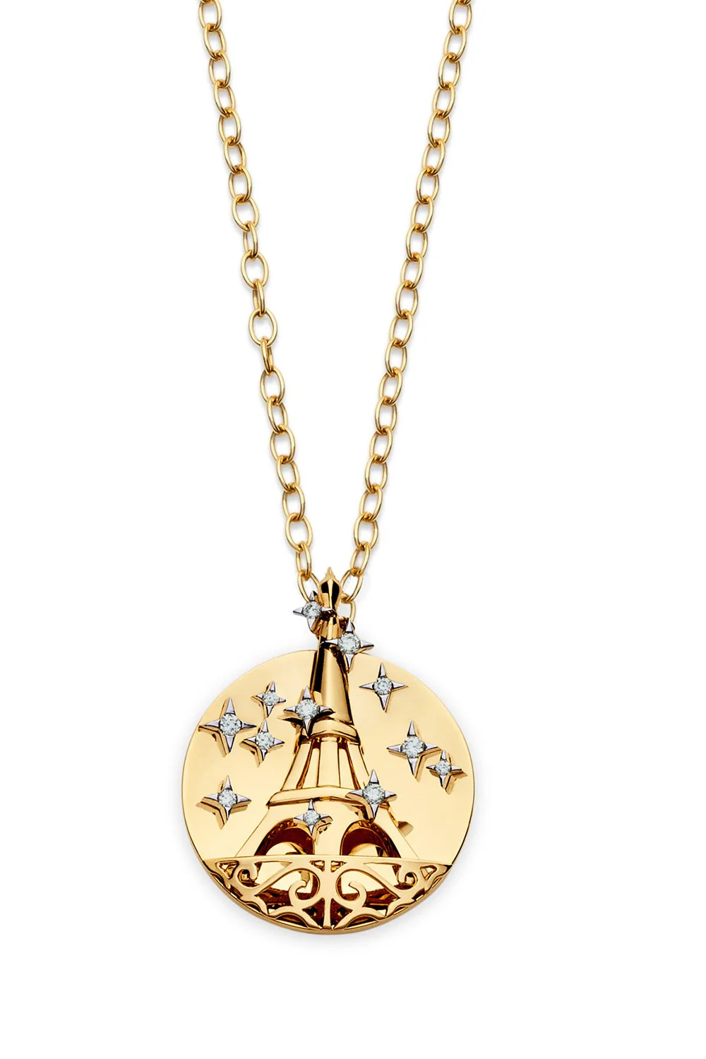 Paris PM Medallion Necklace