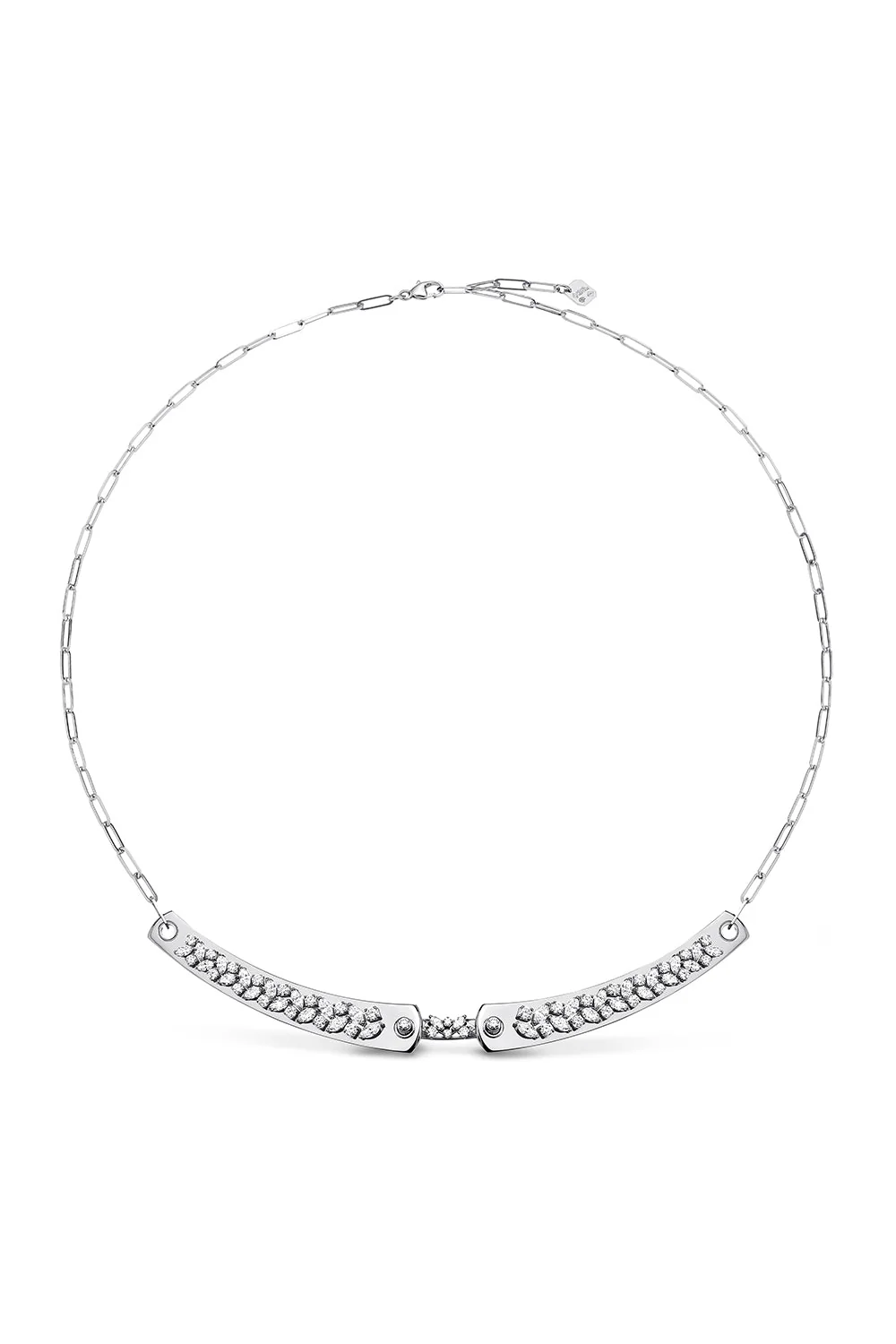 Soirée Mood Necklace - White Gold