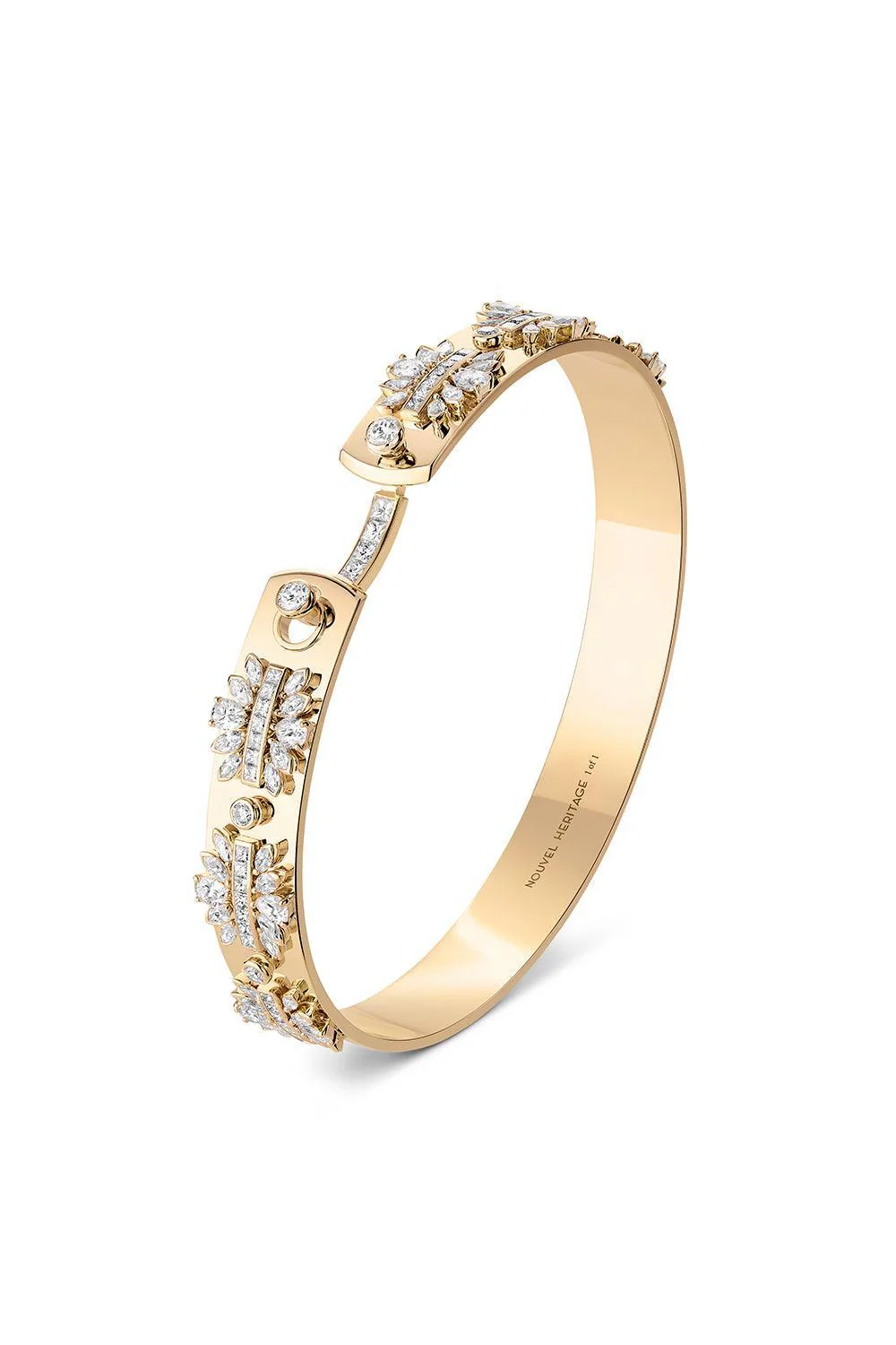 The Birdsong Lover Diamond Bangle Bracelet