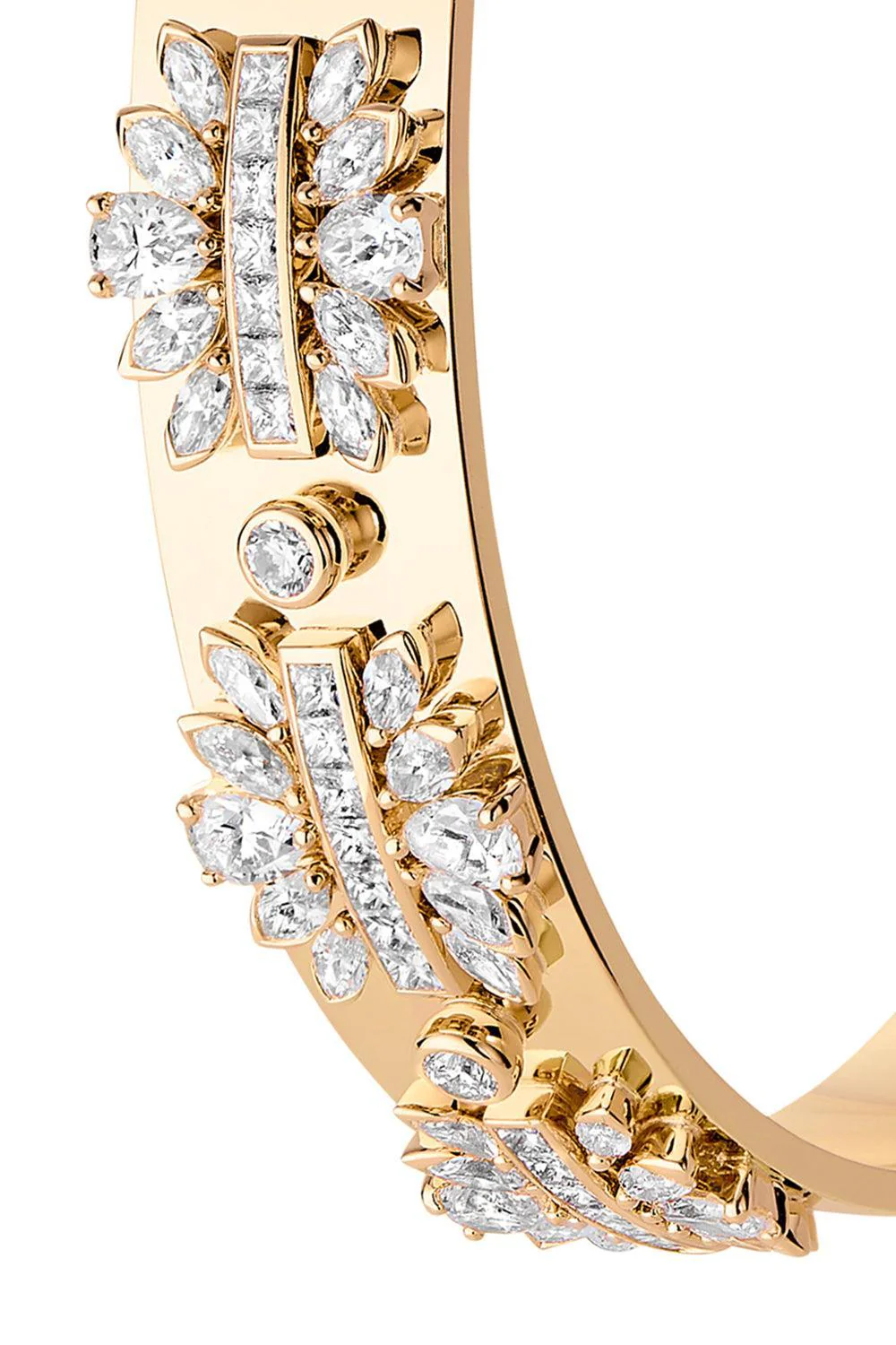 The Birdsong Lover Diamond Bangle Bracelet - Image 4