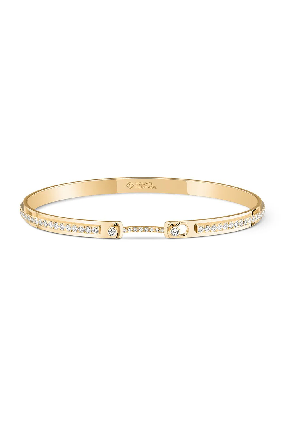 Tuxedo Mood Bangle Bracelet