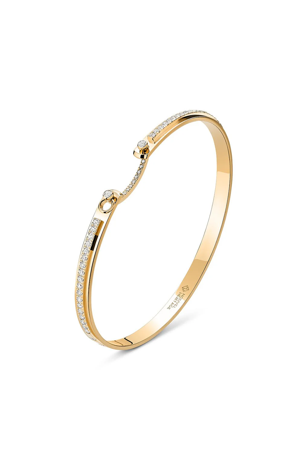Tuxedo Mood Bangle Bracelet - Image 3