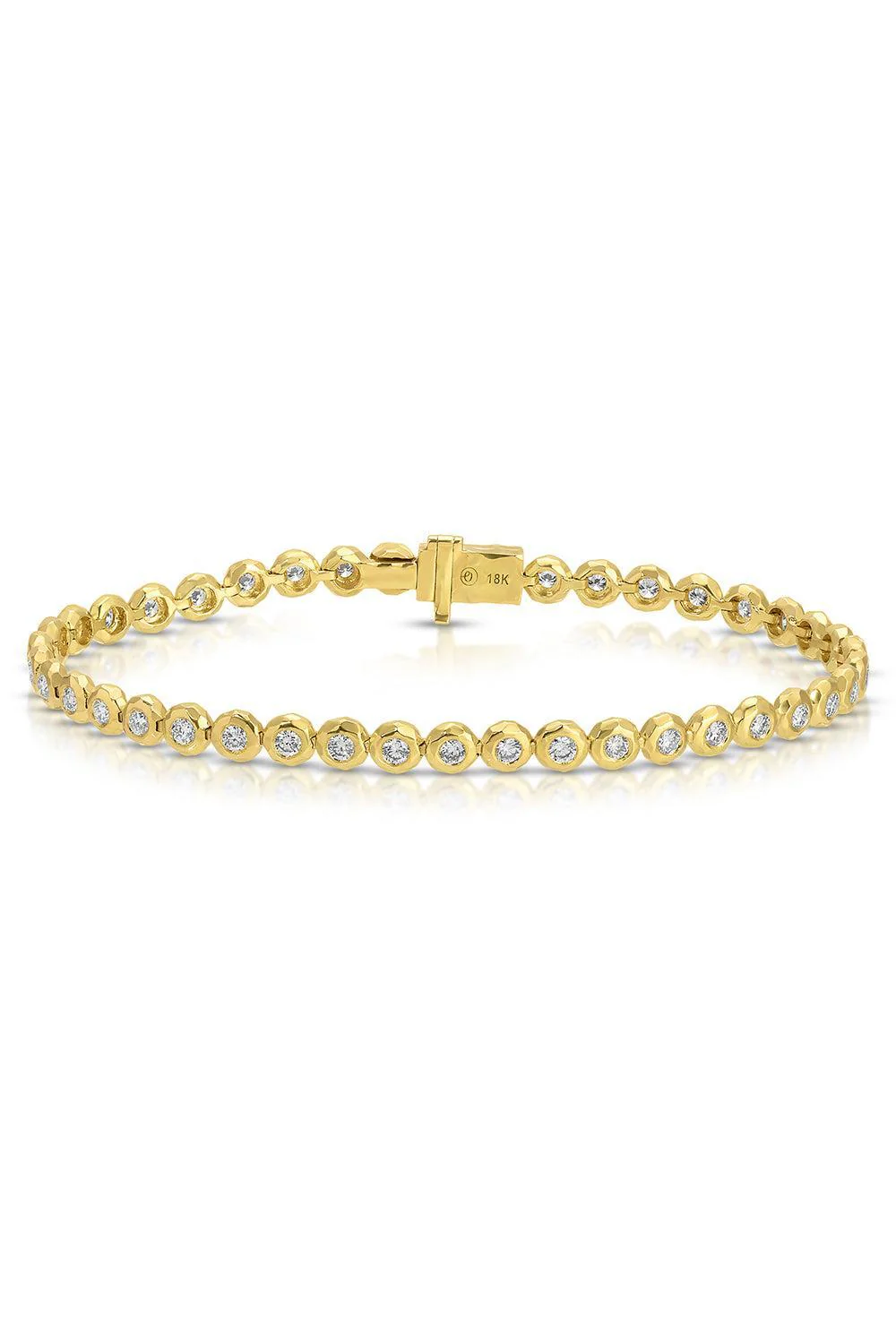 Diamond Gemmed Tennis Bracelet