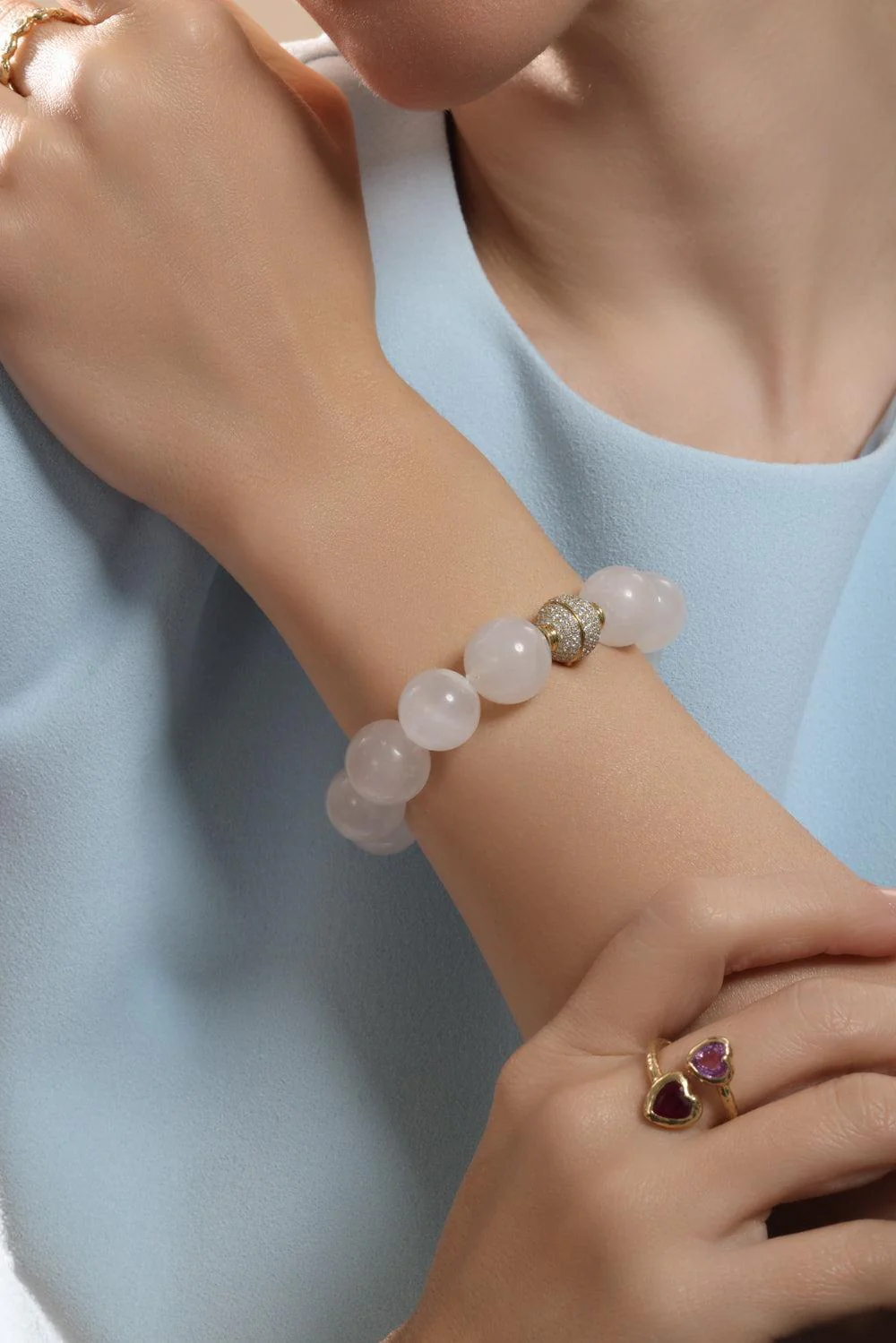 Moonstone Orb Bracelet - Image 3