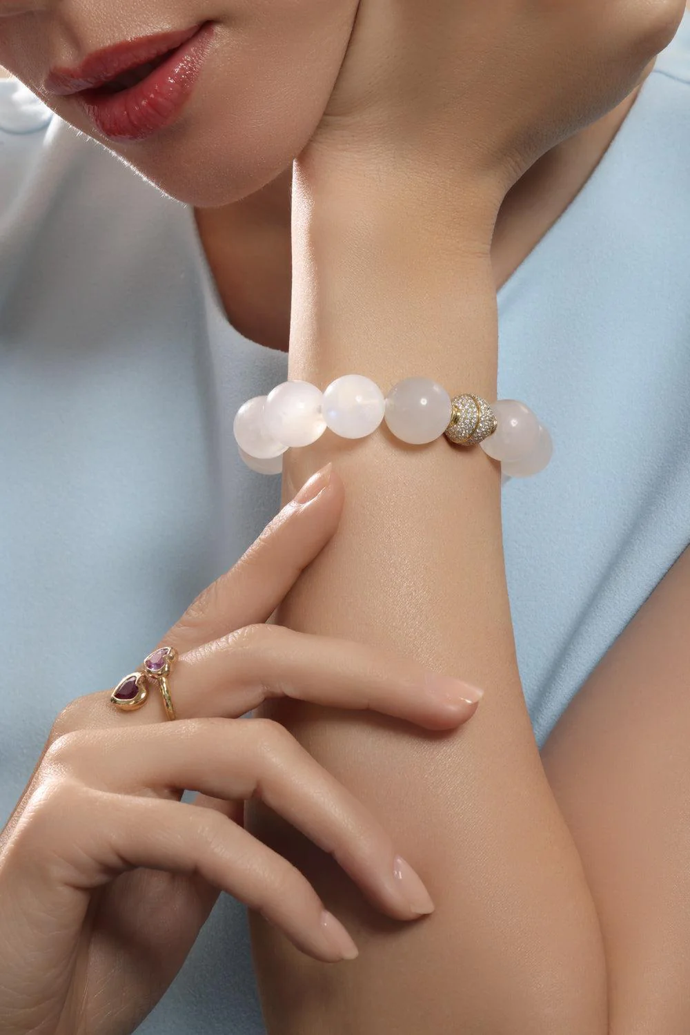 Moonstone Orb Bracelet - Image 4