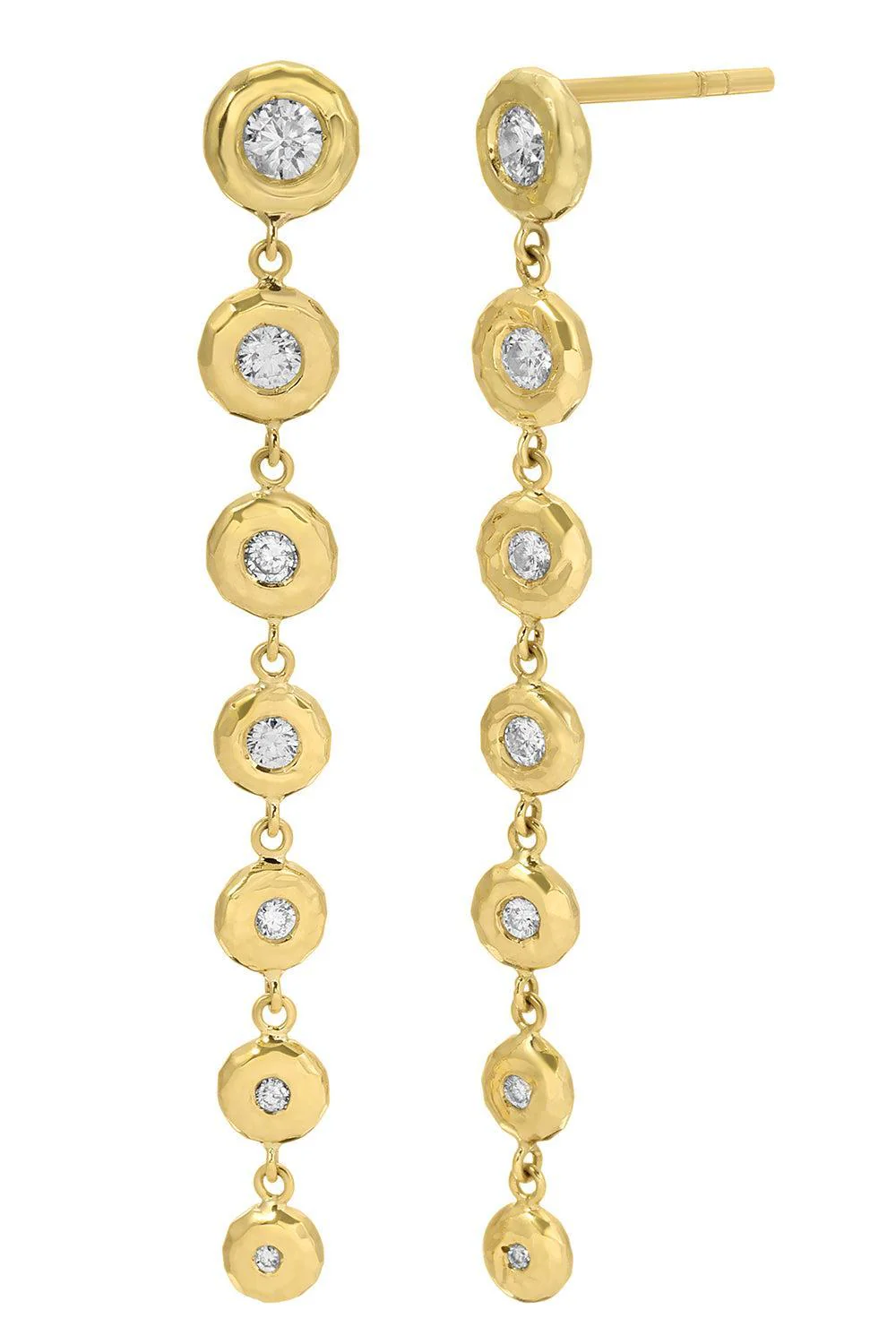 Nesting Gem Tiered Seven Diamond Drops