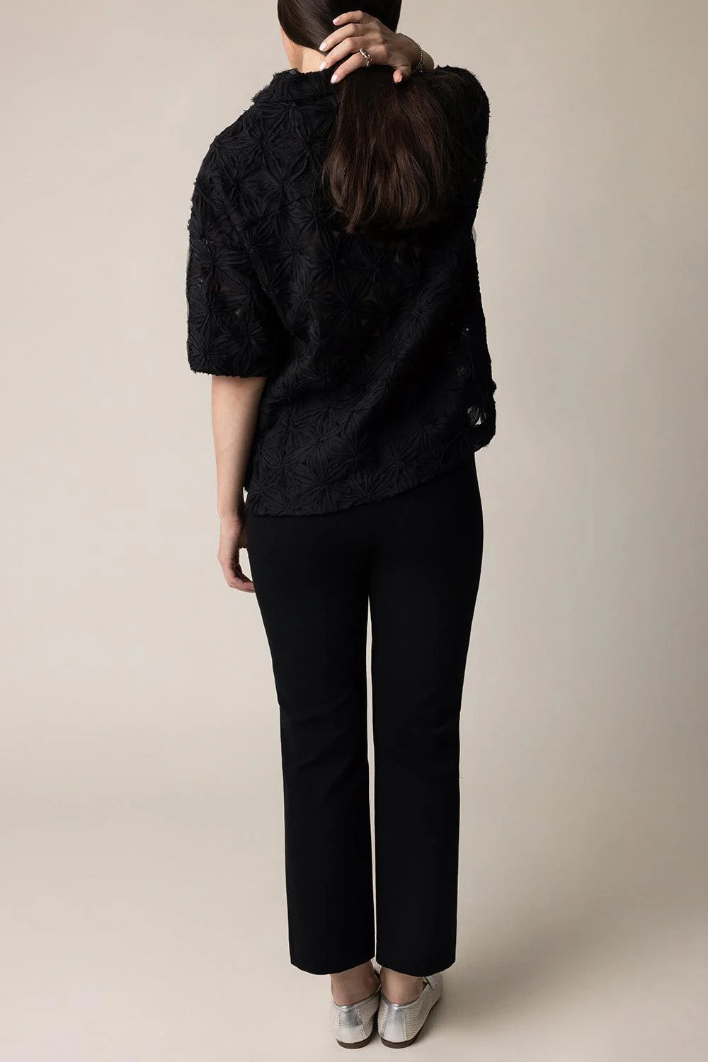 Crop Pant - Jet Black - Image 4
