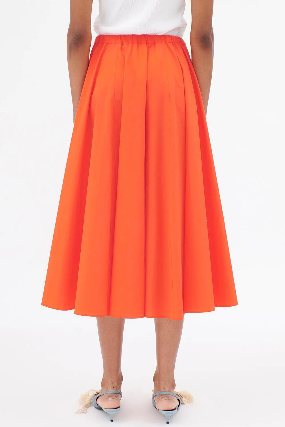 Tie Waist Midi Skirt - Image 4