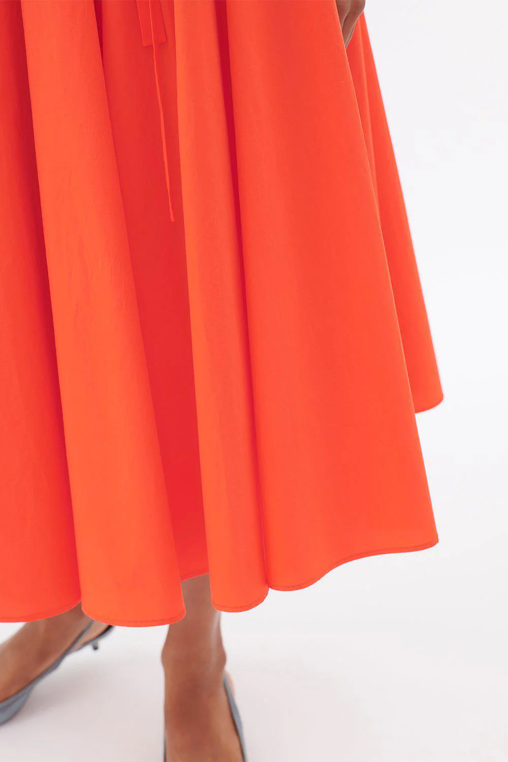 Tie Waist Midi Skirt - Image 5