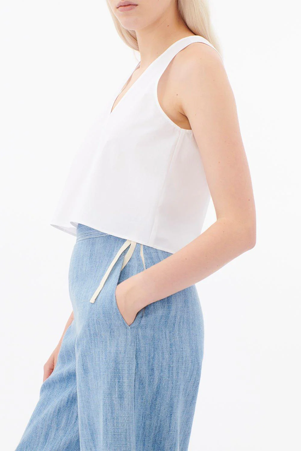 Vneck Crop Tank - Image 3