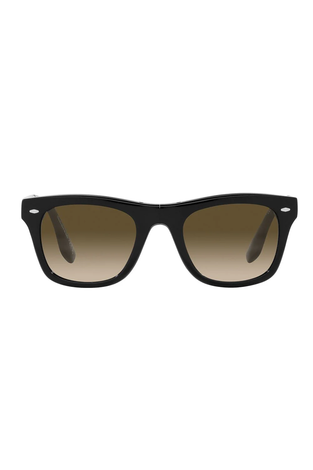 Mister Brunello Folding Sunglasses - Black Chrome Olive