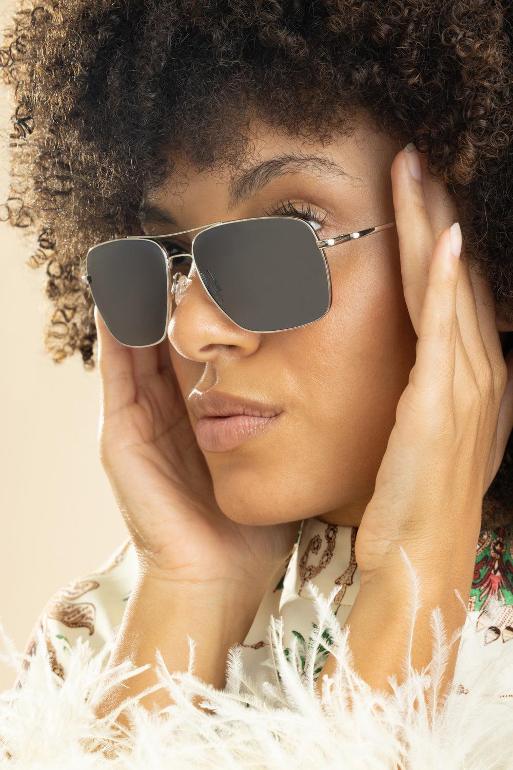 Square Aviator Polarized Sunglasses - Image 4