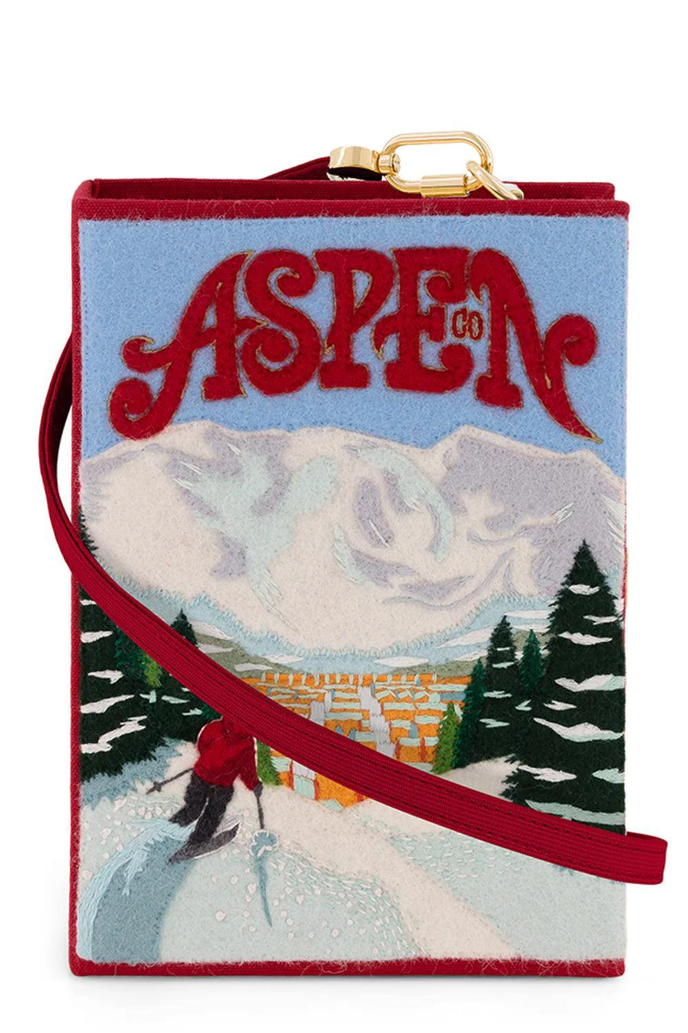 Aspen Book Clutch Bag