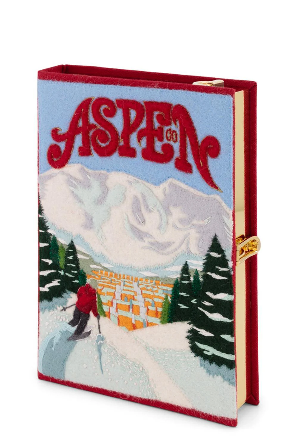 Aspen Book Clutch Bag - Image 6