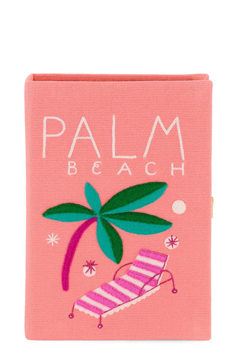 Palm Beach Book Clutch Bag