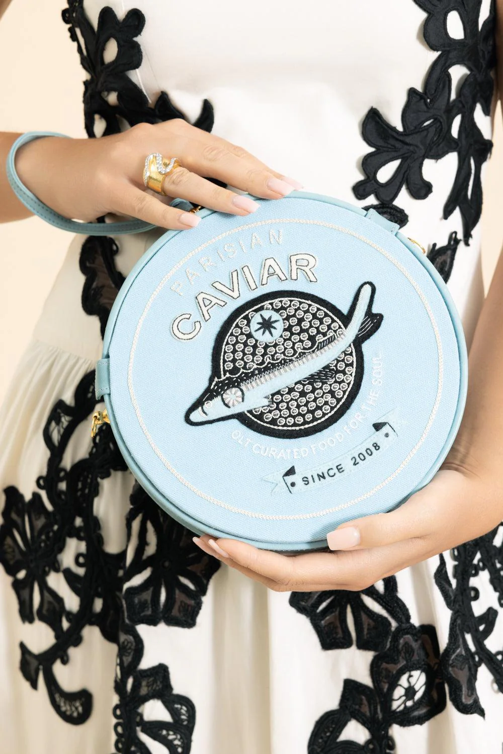 Parisian Caviar Oversize Bag - Image 4