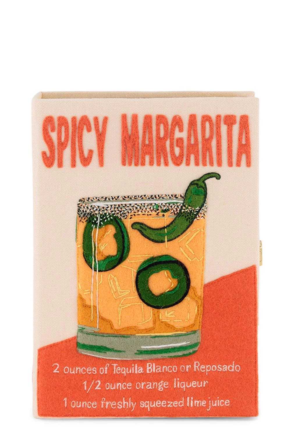 Spicy Margarita Book Clutch Bag