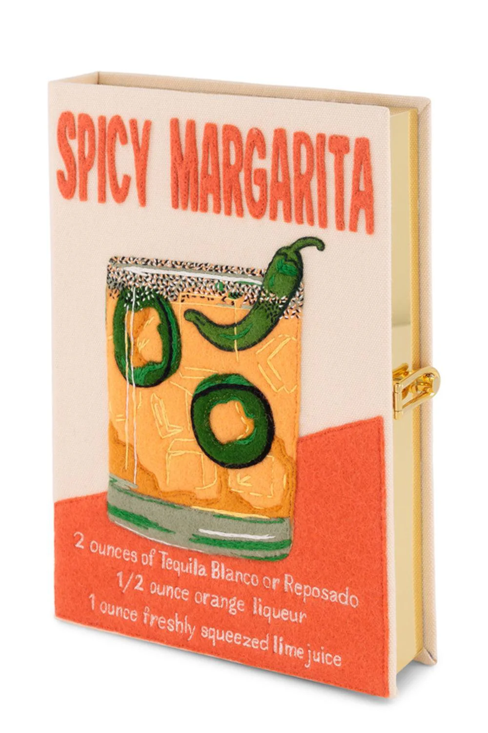 Spicy Margarita Book Clutch Bag - Image 5