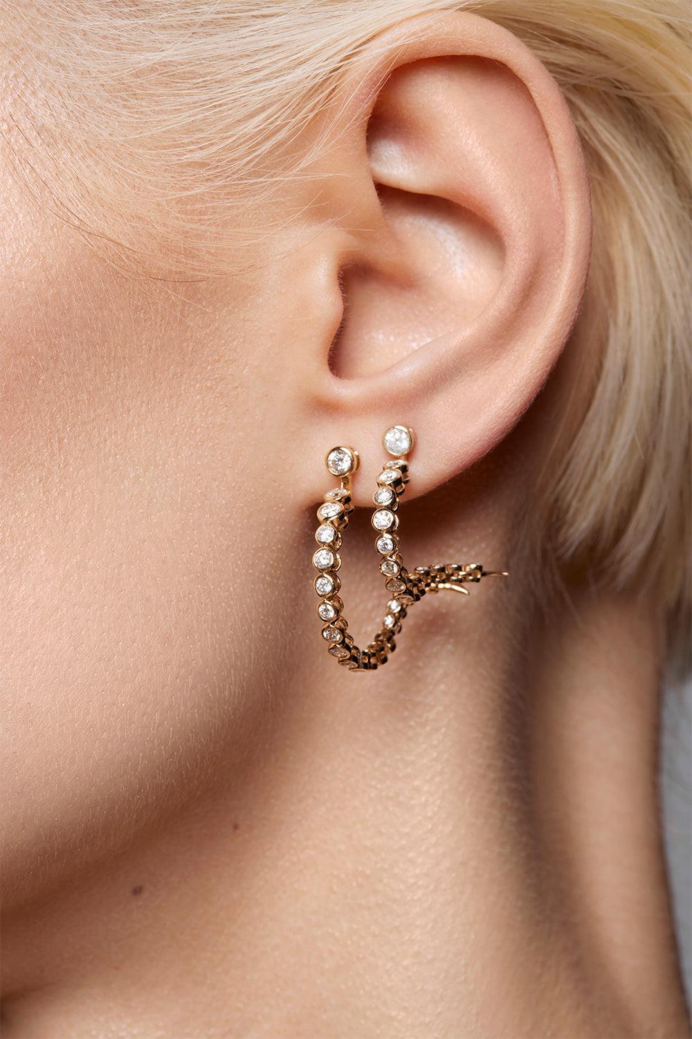 Continuum Hoop Earrings - Image 2