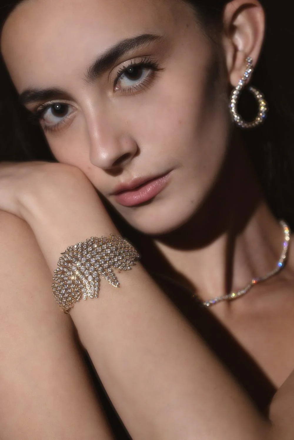 Grand Fringe Cuff Bracelet - Image 3