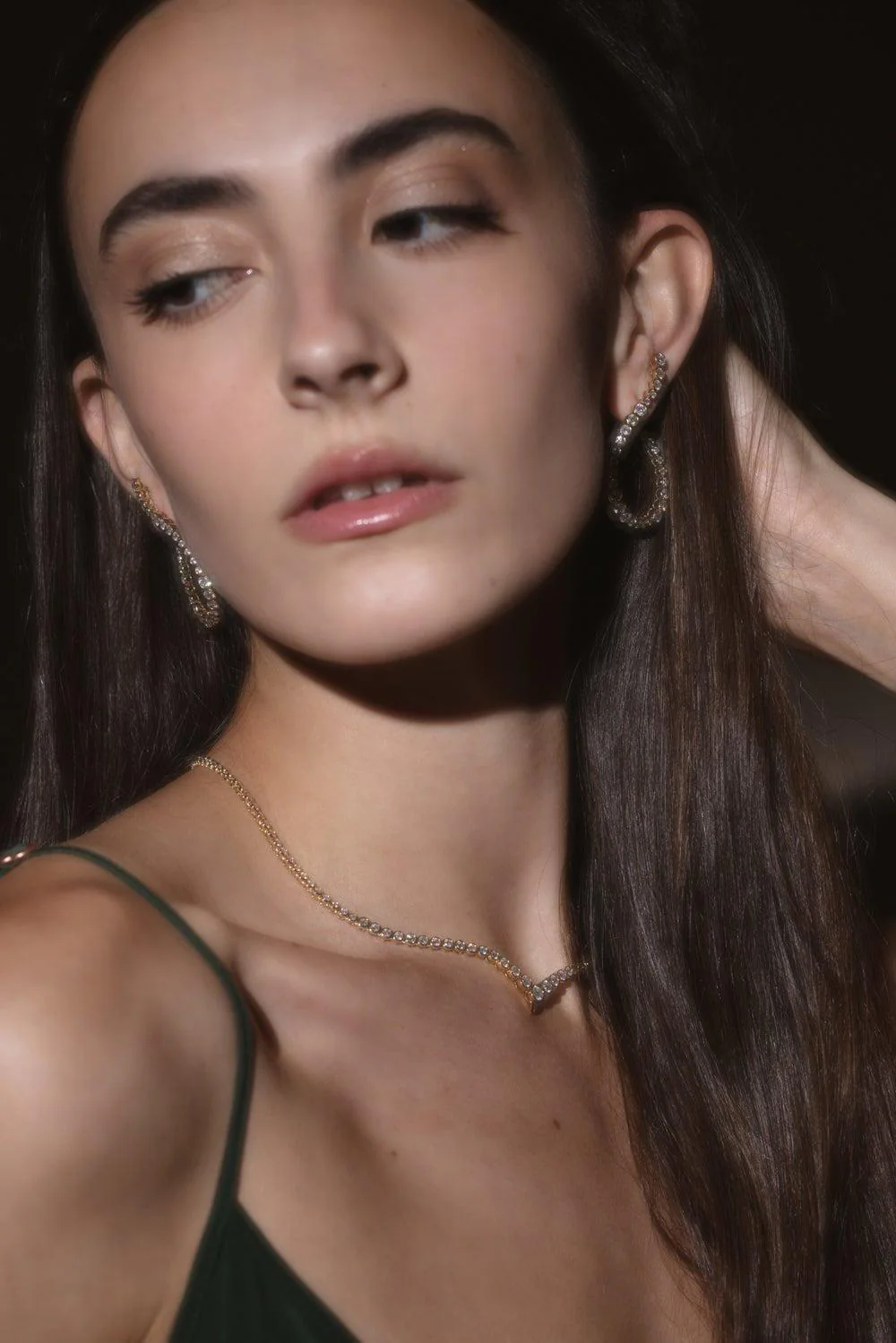 Grand Halo Hoop Earrings - Image 5