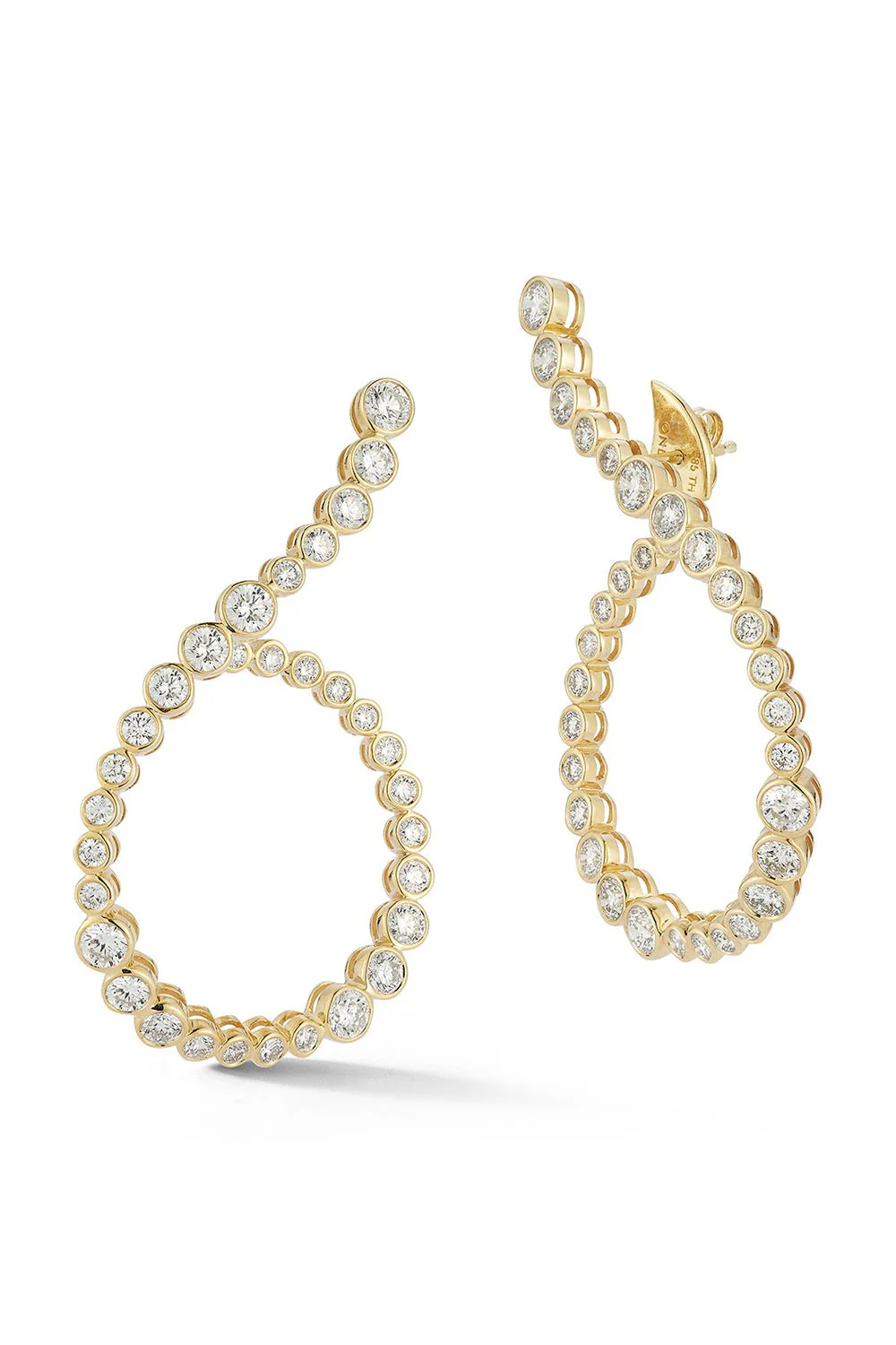 Grand Halo Hoop Earrings - Image 6