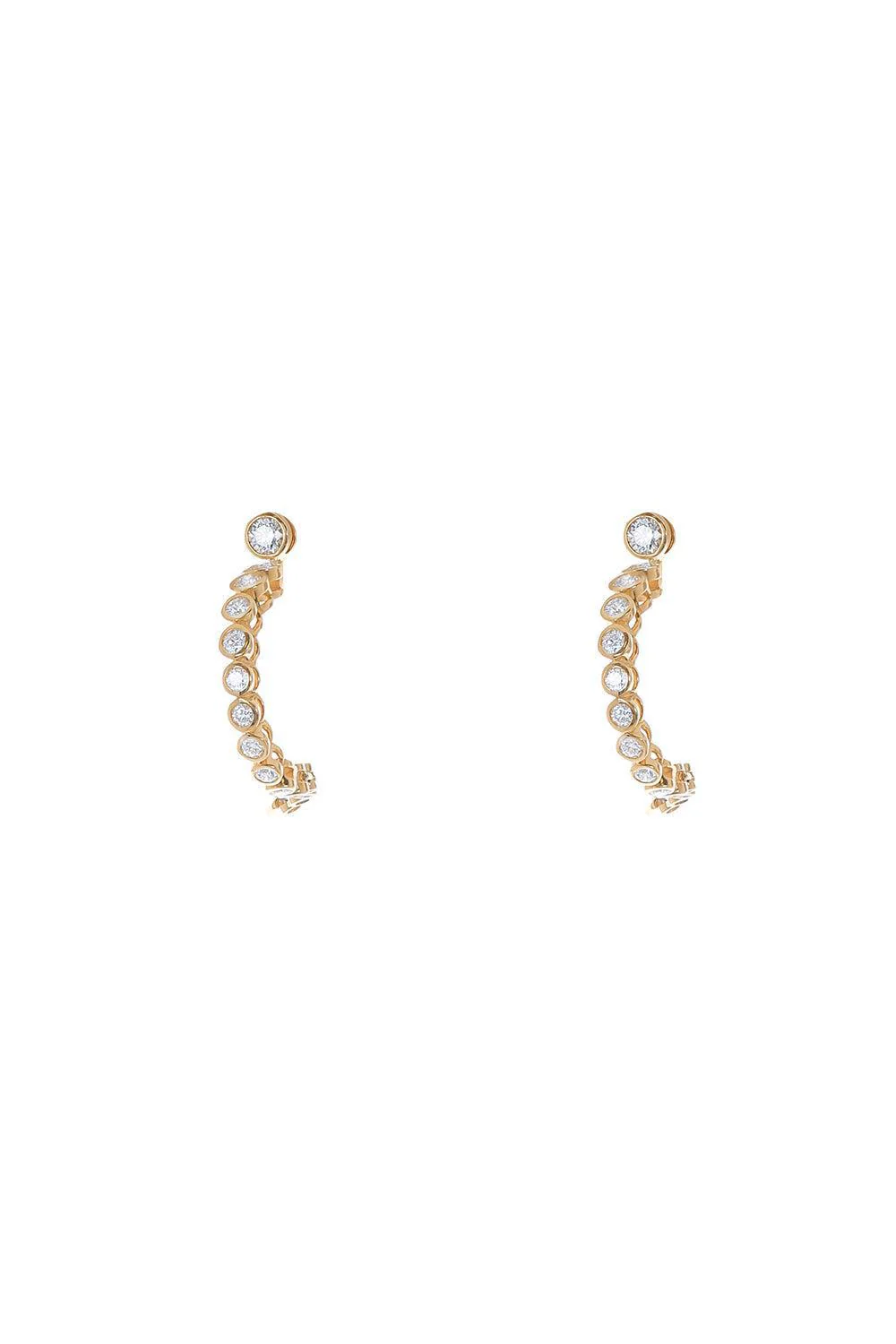 Mini Continuum Hoop Earrings
