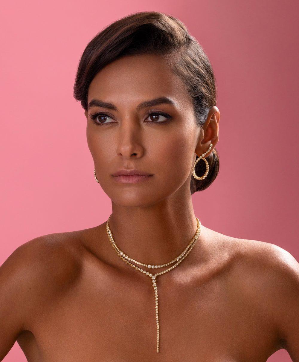 Rainsun Diamond Tennis Necklace - Image 2