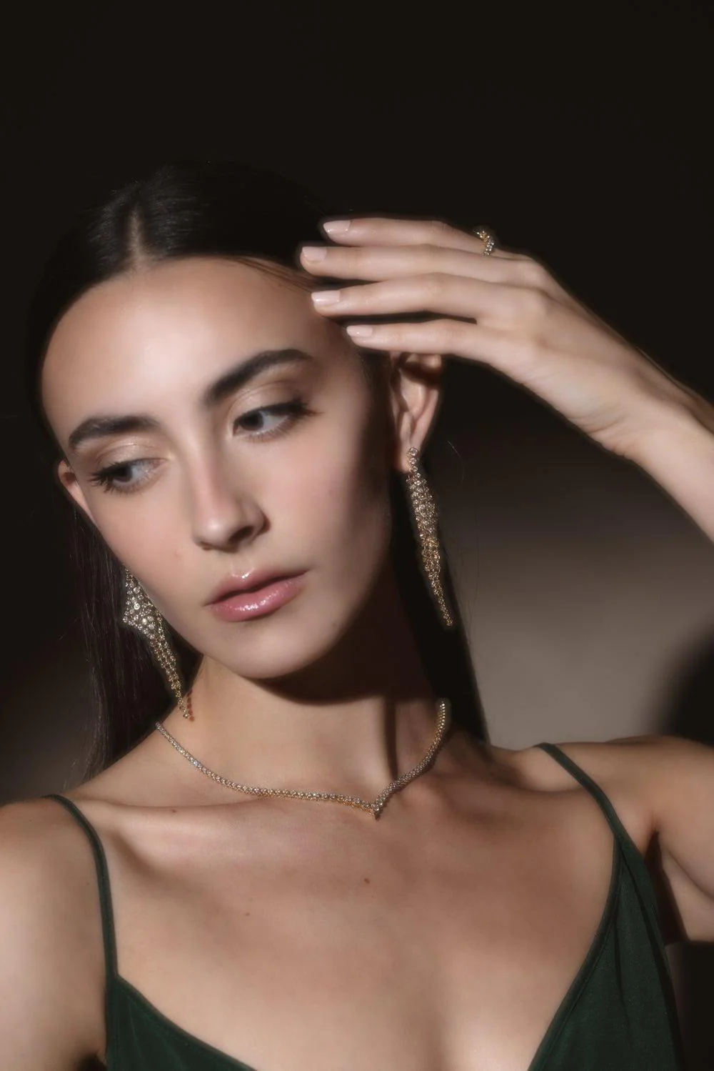 Zen Riviere Necklace - Image 4