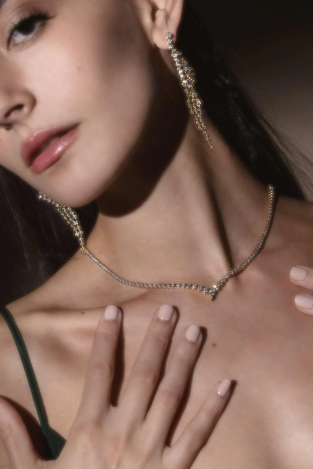 Zen Riviere Necklace - Image 3