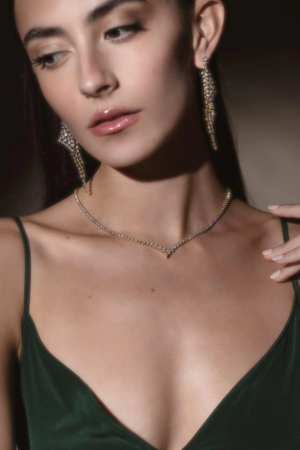 Zen Riviere Necklace - Image 4