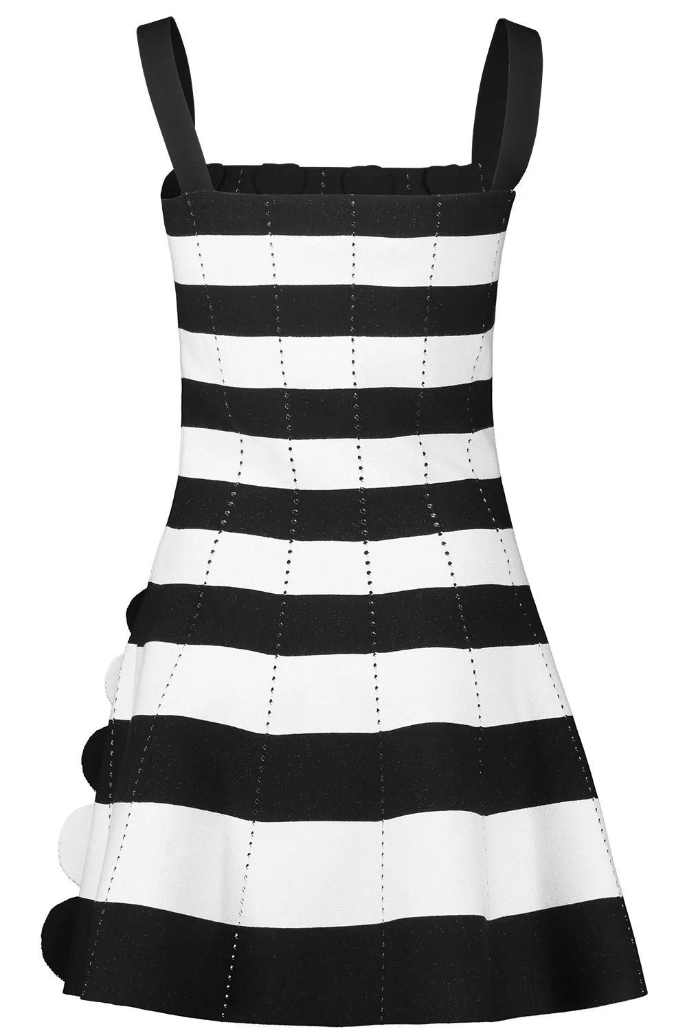 3d Circle Stripe Dress - Image 6