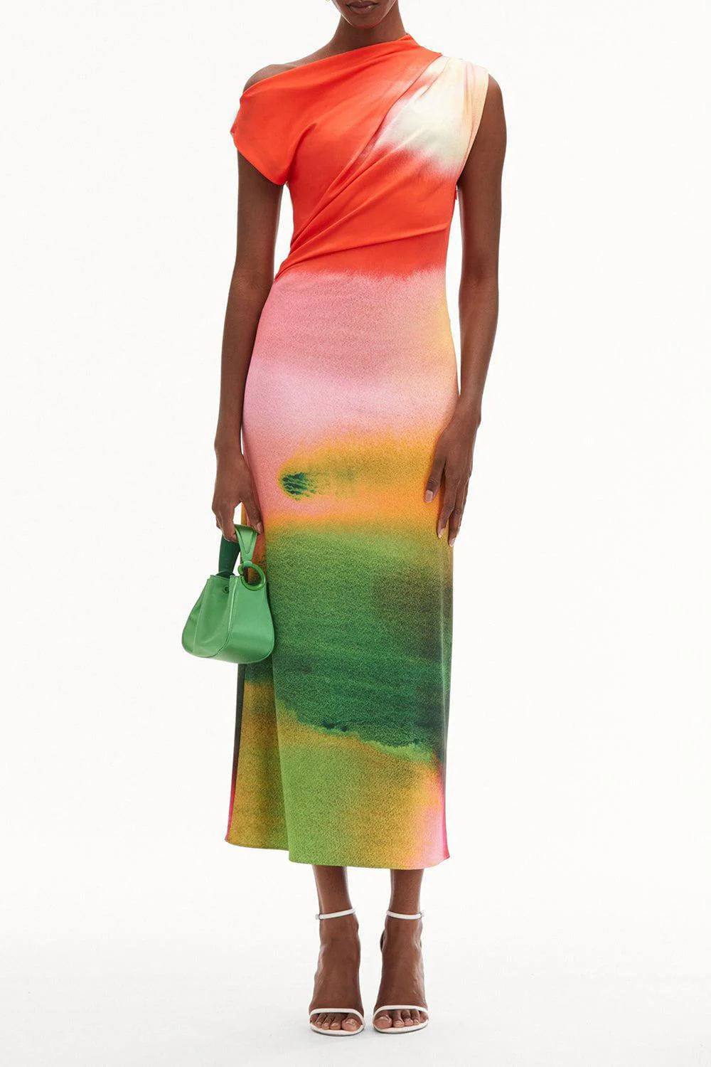Abstract Watercolor Dress - Image 3