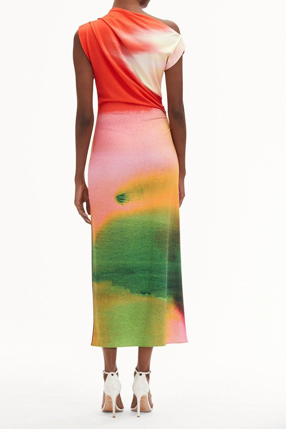 Abstract Watercolor Dress - Image 4