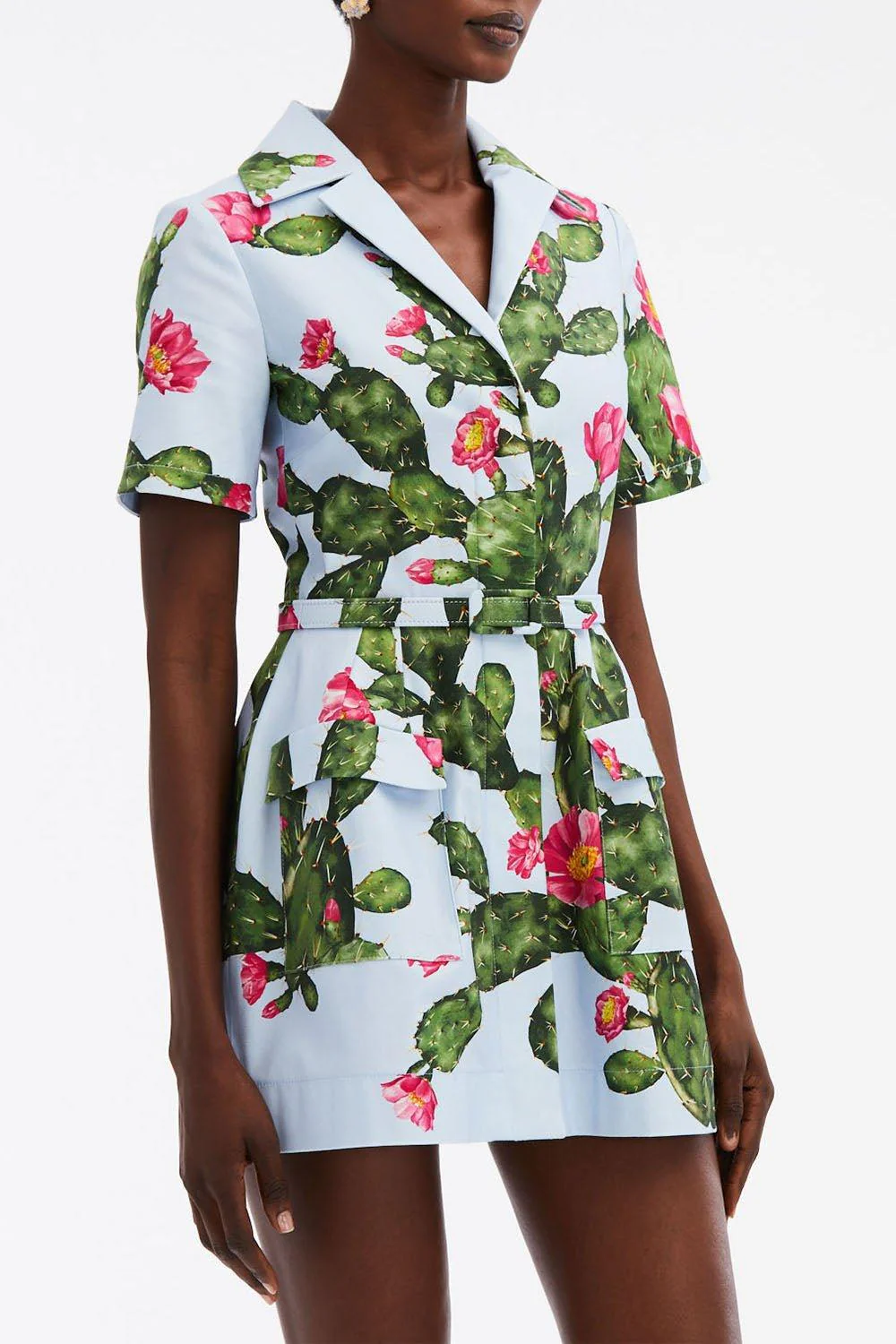 Belted Mini Dress