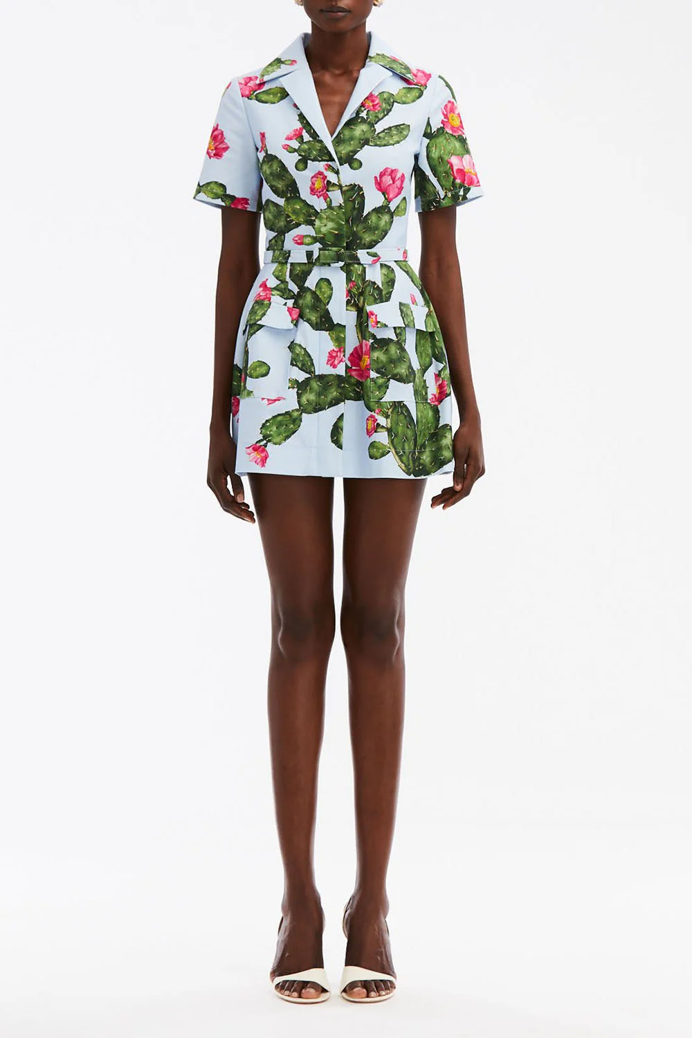 Belted Mini Dress - Image 2