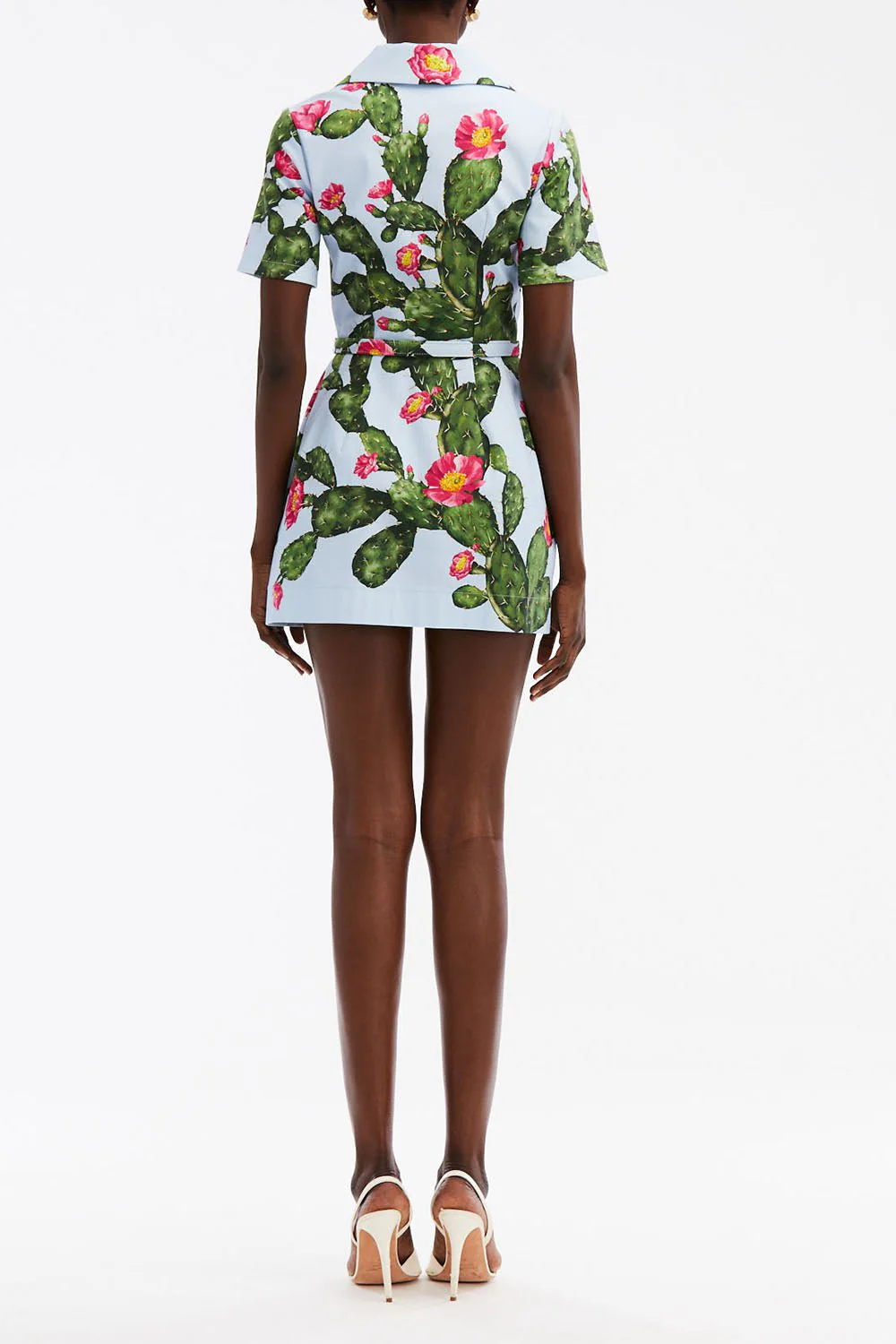 Belted Mini Dress - Image 4