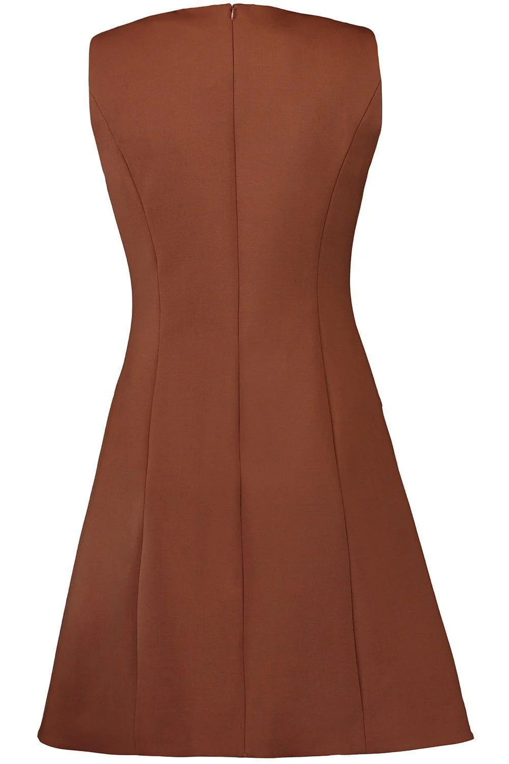Bow Button Split Skirt Dress - Image 6