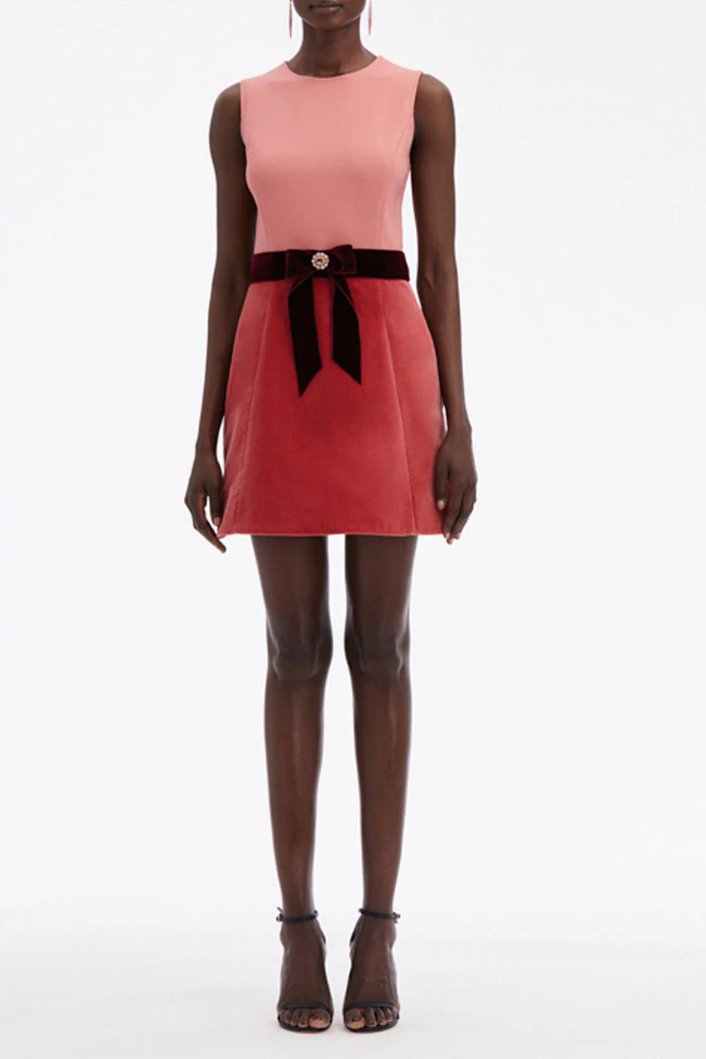 Bow Detail Bodice Dress - Image 3
