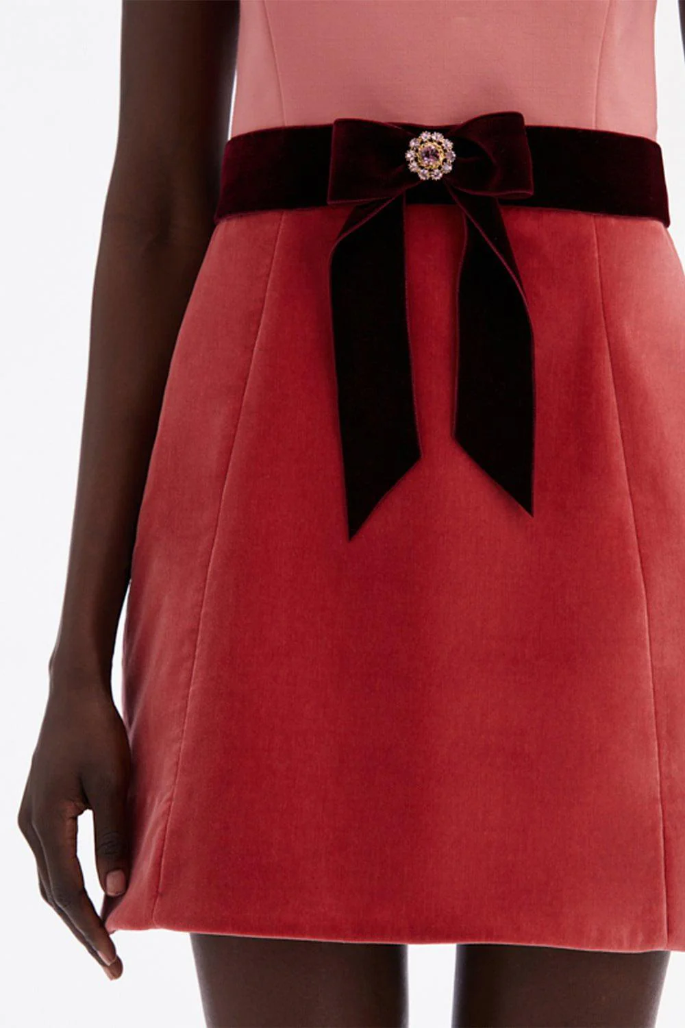 Bow Detail Bodice Dress - Image 4