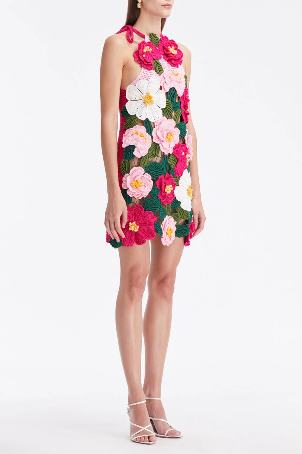 Camellia Crochet Dress - Image 3