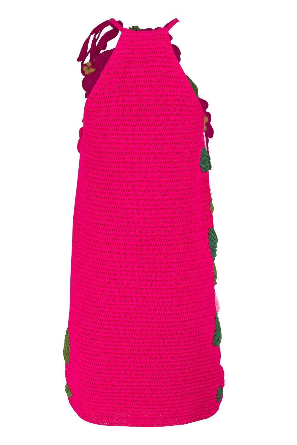 Camellia Crochet Dress - Image 4
