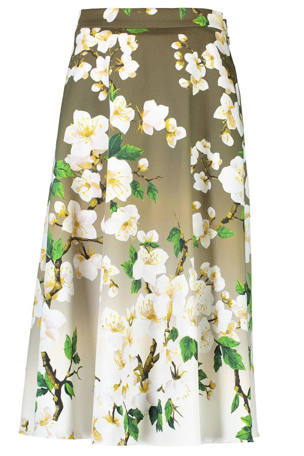 Cherry Blossom Midi Skirt