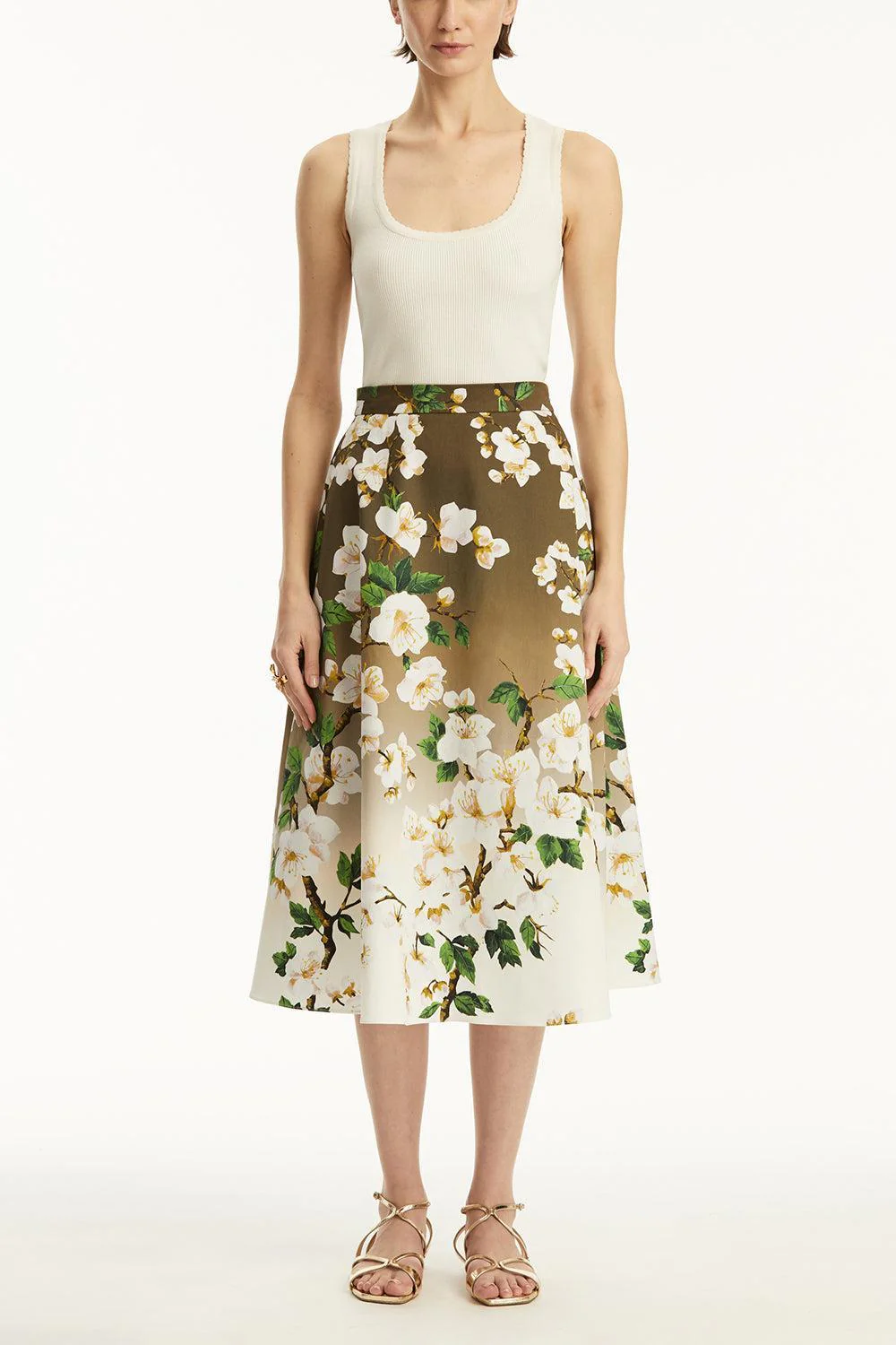Cherry Blossom Midi Skirt - Image 2